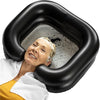 Inflatable Shampoo Basin for Bedridden, Disabled, and Injured Individuals