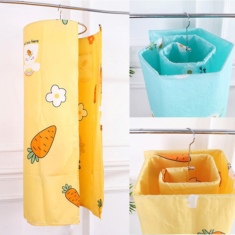 Spiral-Shaped Blanket Hanger - Stainless Steel Drying Rack
