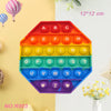 Push Bubble Fidget Toy - Stress Relief Sensory Squishy for Adults & Kids