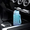 800ML Motivational Sports Water Bottle with Time Marker