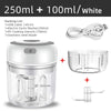 Electric Mini Food Chopper - USB Portable Kitchen Gadgets for Garlic, Meat, and Vegetables