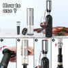 Electric Wine Bottle Opener with Aerator