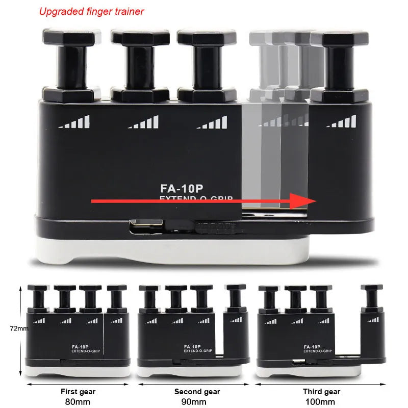 Finger Trainer for Guitar, Piano, and Hand Grip Strength