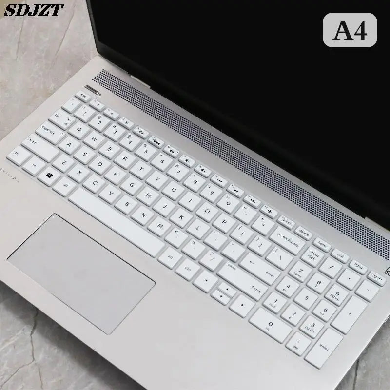 Silicone Keyboard Cover Protector for 15.6" HP Pavilion Laptops