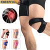 Adjustable Patella Knee Brace for Pain Relief and Support - Gray-1Pcs