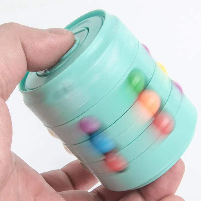 2-in-1 Magical Beans Fingertip Spinner - Stress Relief Toy