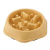 Anti-Choking Slow Food Bowl for Pets - Multiple Colors and Shapes