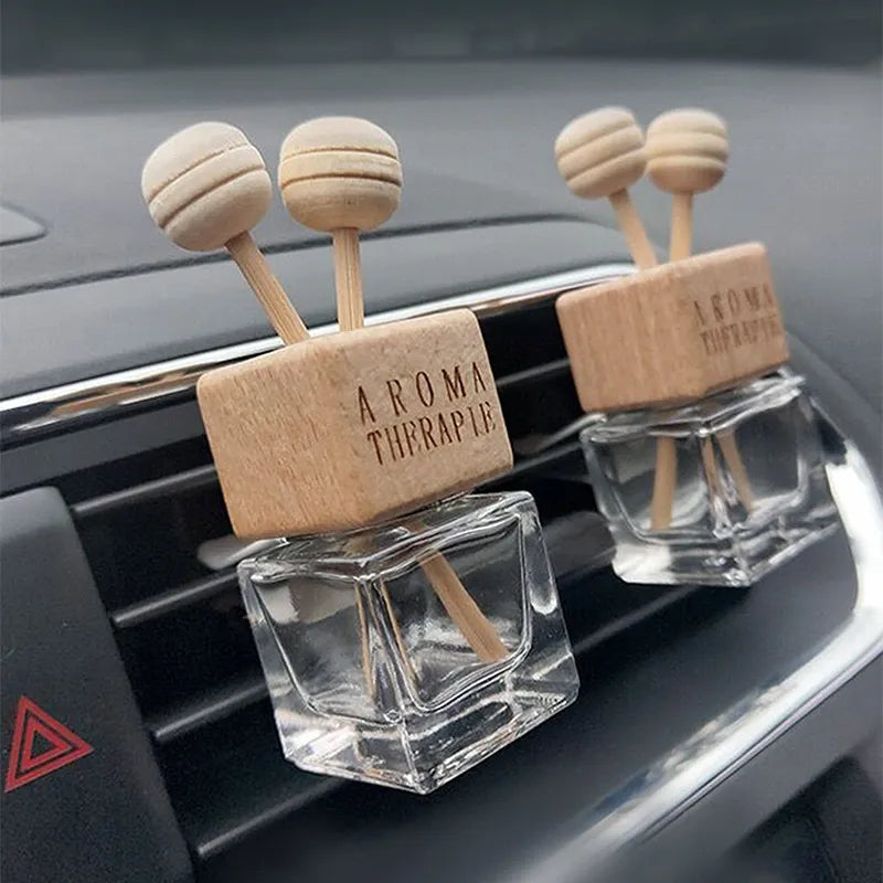 High-Grade Car Aroma Bottle for Air Outlet - Long-Lasting Fragrance - One Pair Suit