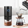 Electric Coffee Bean Grinder - USB-C Charging - White