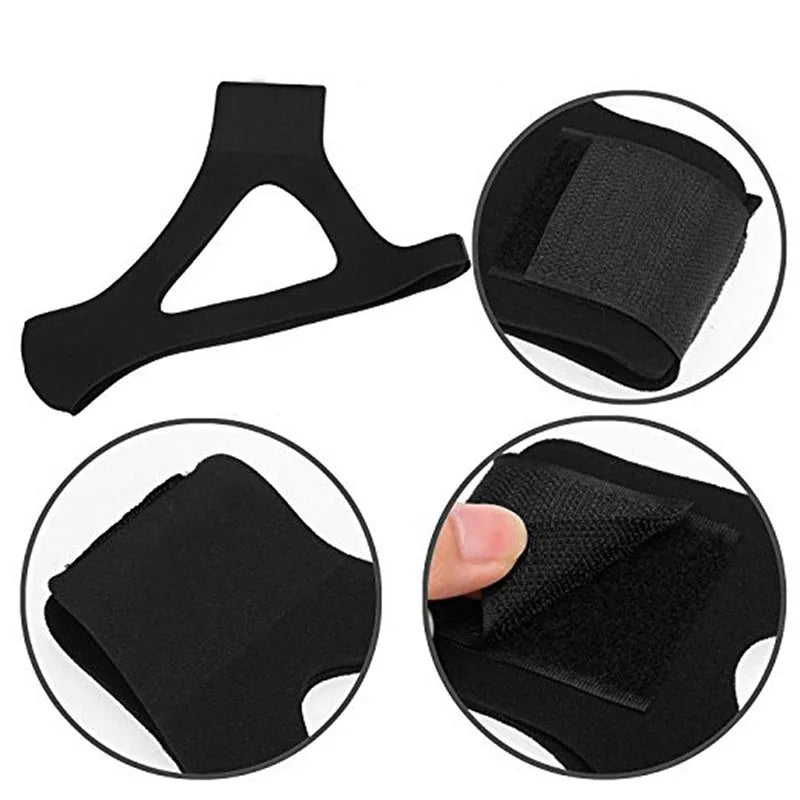 Triangular Anti-Snoring Chin Strap for Better Sleep