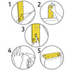 Accurate Position-Locating ABS Photo Frame Hanging Tool with Level Ruler