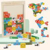 3D Wooden Puzzle Toy for Children - Color and Shape Cognition Brain Game