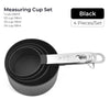 Stainless Steel Handle Measuring Spoon and Cup Set - Baking Kitchen Tools