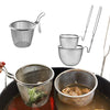 Stainless Steel French Fries Filter Spoon & Skimmer - 1