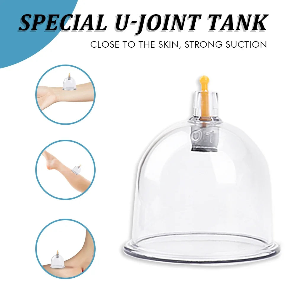 32-Piece Vacuum Cupping Massager Set for Body Therapy