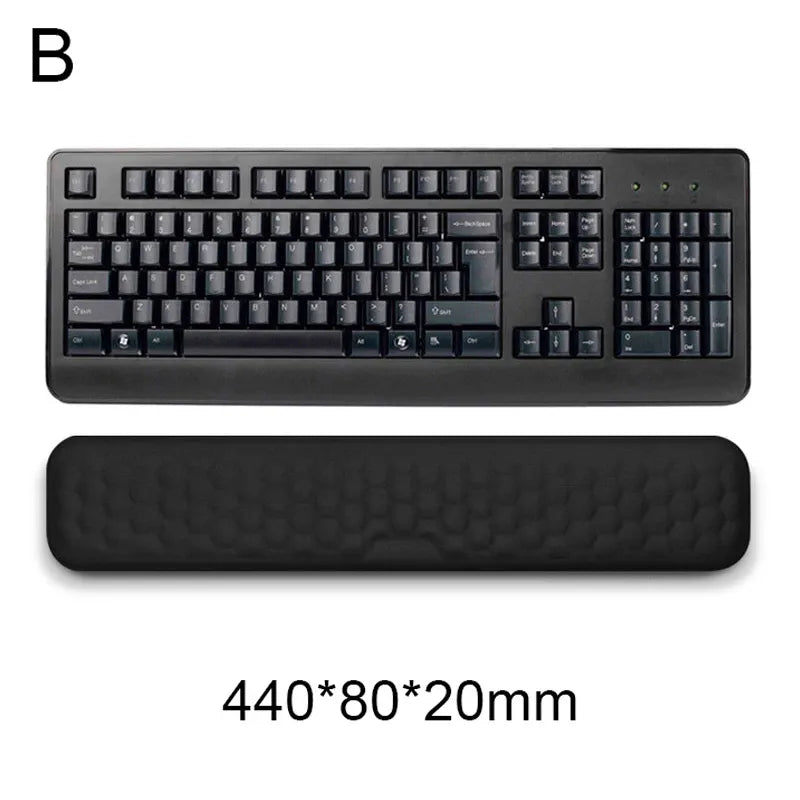 Ergonomic Keyboard and Mouse Wrist Rest for Office Comfort