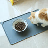 High-Lip Silicone Pet Food Mat for Cat and Dog Bowls