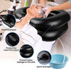 Inflatable Shampoo Basin for Bedridden, Disabled, and Injured Individuals