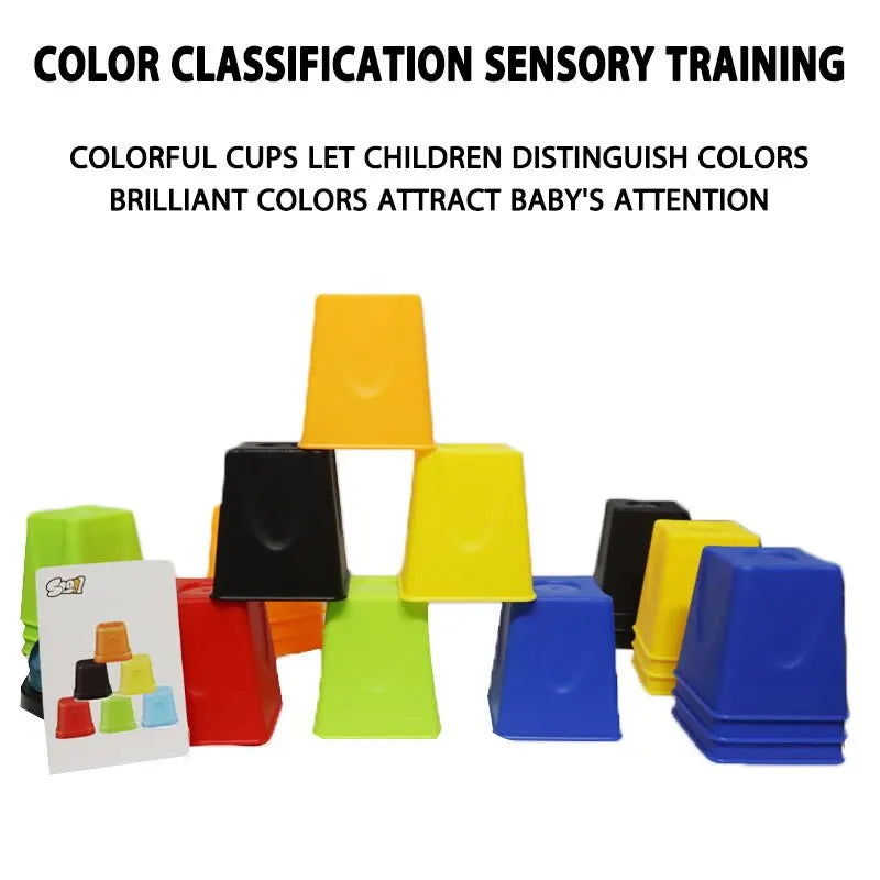Fast Stacking Cups for Kids