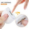 Electric Nail Clipper with Light - Automatic Trimmer for Baby, Pet Manicure & Care