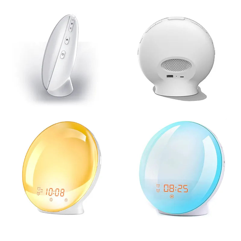 Sunrise Simulation Alarm Clock with FM Radio, RGB Light