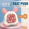 Fast Push Game: 2nd Gen Cute Animal Anti-Stress Sensory Toy for Kids - Xmas Gift