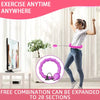 Adjustable Weighted Slimming Hoop for Abdominal Exercise at Home