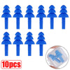 10PCS Reusable Soft Silicone Earplugs for Swimming and Noise Reduction