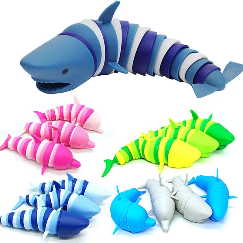 Fidget Toy: Stress Reliever for Kids - Dolphin & Shark Designs