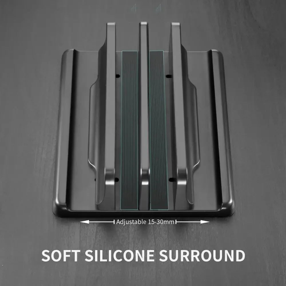 Vaydeer 3-in-1 Vertical Laptop Stand for Space-Saving