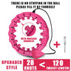 Adjustable Weighted Slimming Hoop for Abdominal Exercise at Home