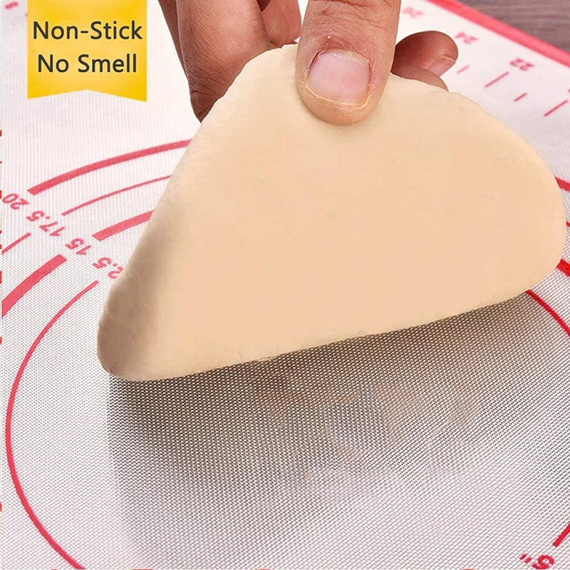 Non-Stick Silicone Baking Mat for Pizza Dough and Pastry Making
