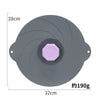 Silicone Suction Pan Lid - Microwave and Heat-Resistant Cover