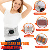 Inflatable Belt with Red Light Heating and Vibration Massage - Waist and Abdomen Pain Relief
