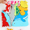 Colorful 3D Wooden Tangram Puzzle for Kids