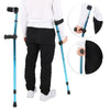 Load image into Gallery viewer, Portable Aluminum Alloy Folding Underarm Cane for Disabled Seniors