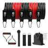 5-Tube Fitness Resistance Bands Set with Accessories