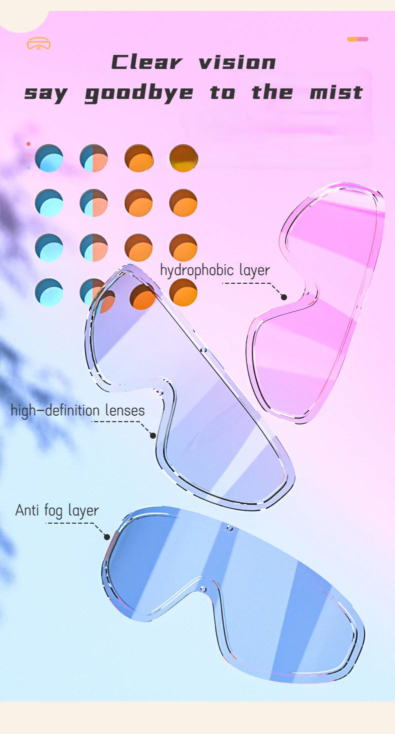 Large Frame Children's Swimming Goggles with Anti-Fog and Earplugs