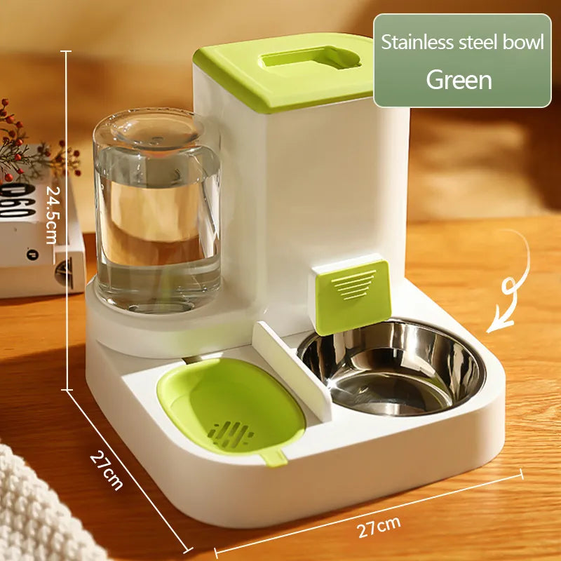Kimpets Large Capacity Automatic Pet Feeder & Water Dispenser