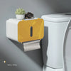 Automatic Wall-Mounted Toilet Paper Holder Shelf