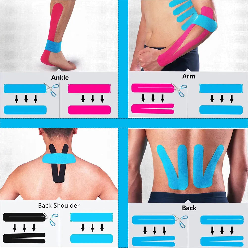 Waterproof Kinesiology Tape for Athletic Support