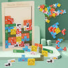 3D Wooden Puzzle Toy for Children - Color and Shape Cognition Brain Game