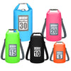 PVC Waterproof Dry Bag for Outdoor Activities (Various Sizes) - 5L Black