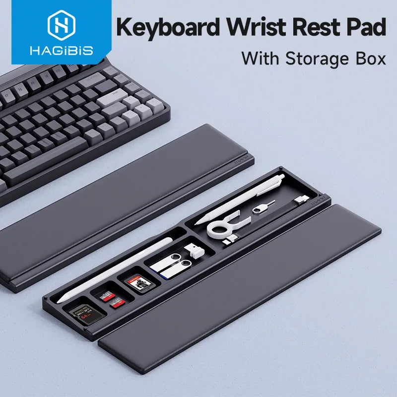 Hagibis Keyboard Wrist Rest Pad with Ergonomic Memory Foam Support