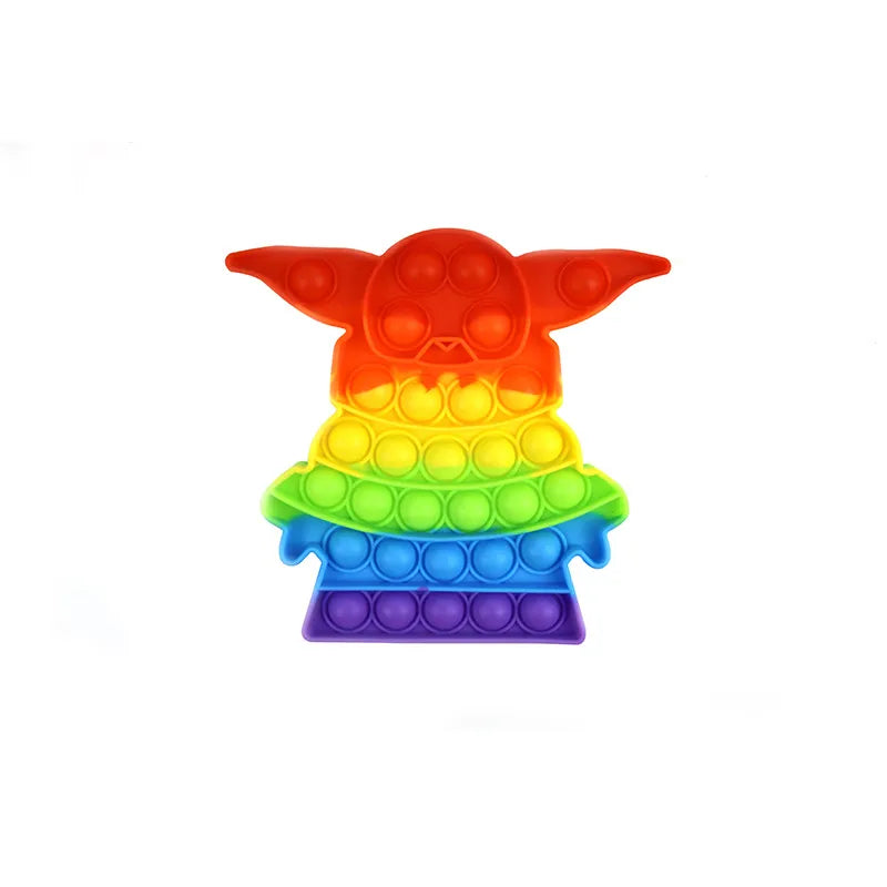 Push Bubble Fidget Toy - Stress Relief Sensory Squishy for Adults & Kids