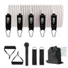 5-Tube Fitness Resistance Bands Set with Accessories