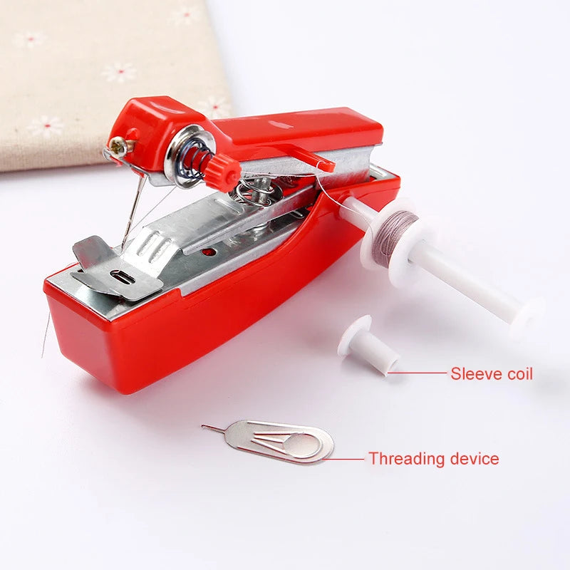 Mini Hand-Held Sewing Machine