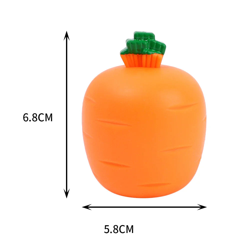 Carrot Rabbit Stress Relief Squeeze Toy for Kids