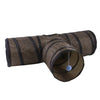 Kitty Tunnel Tube Pet Toy with Peek Hole