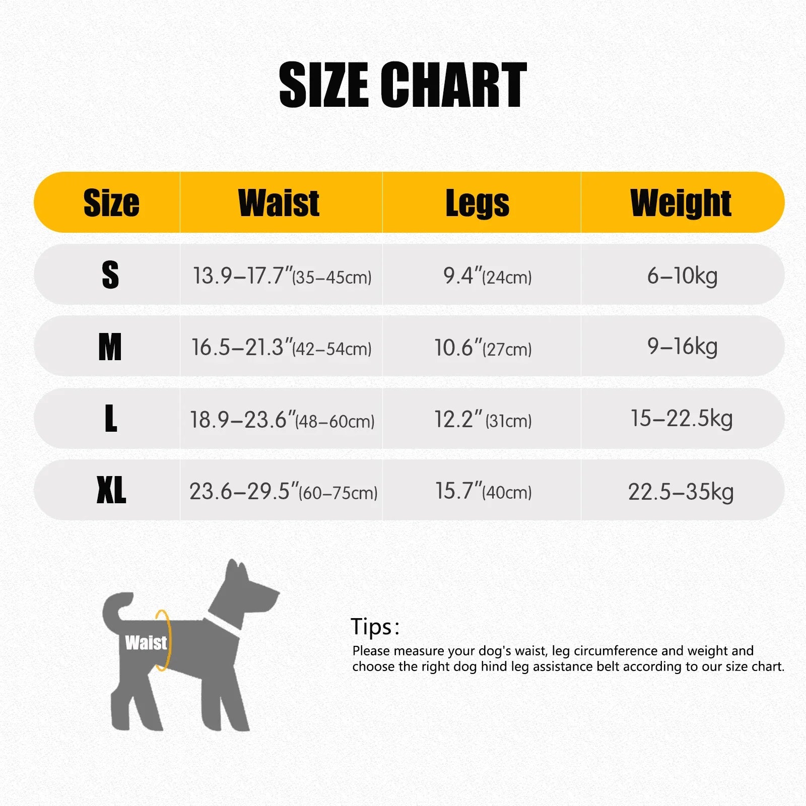 Padded Dog Harness Support Brace for Leg Injury